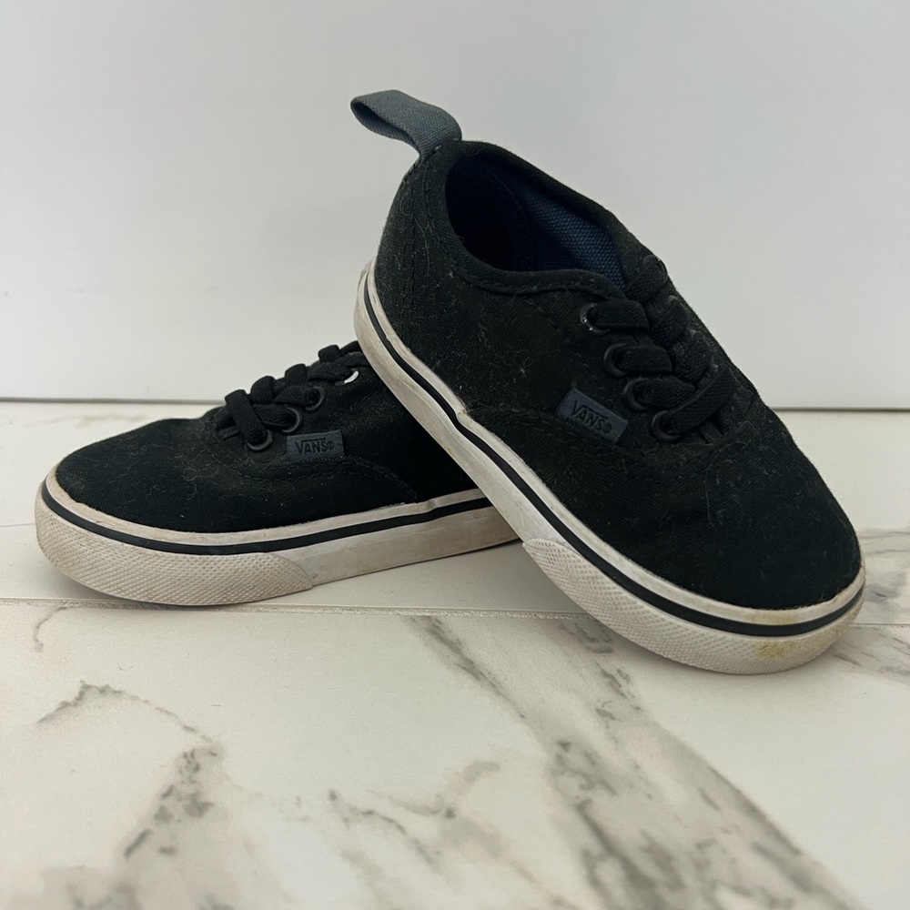 Toddler slip on classic Vans.